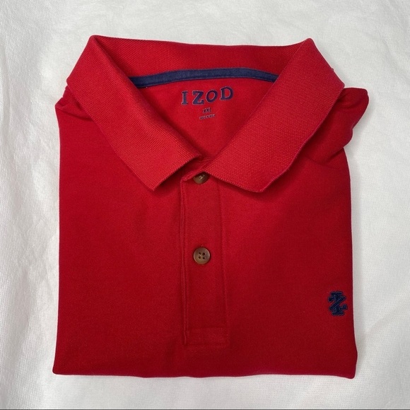 IZOD Red Polo - Picture 11 of 13
